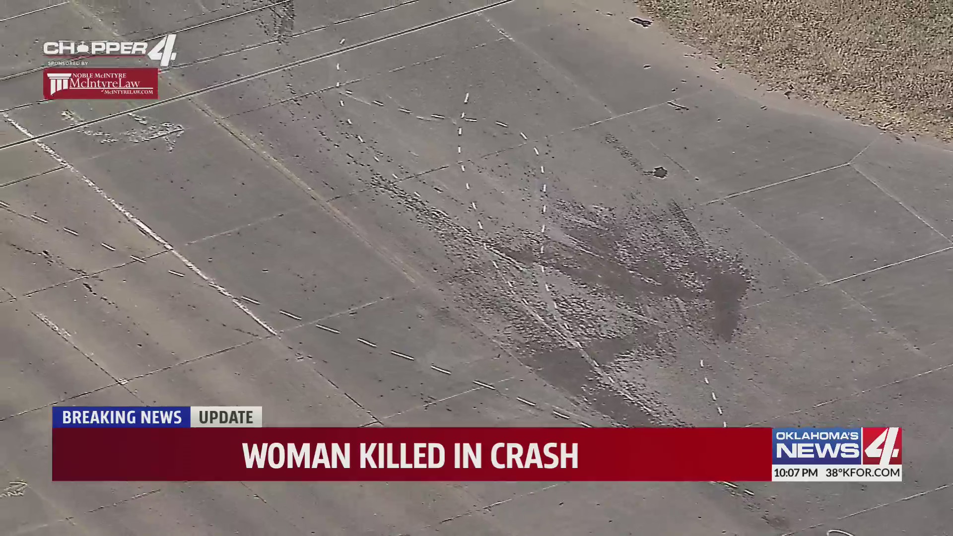 Woman killed in crash – KFOR.com Oklahoma City