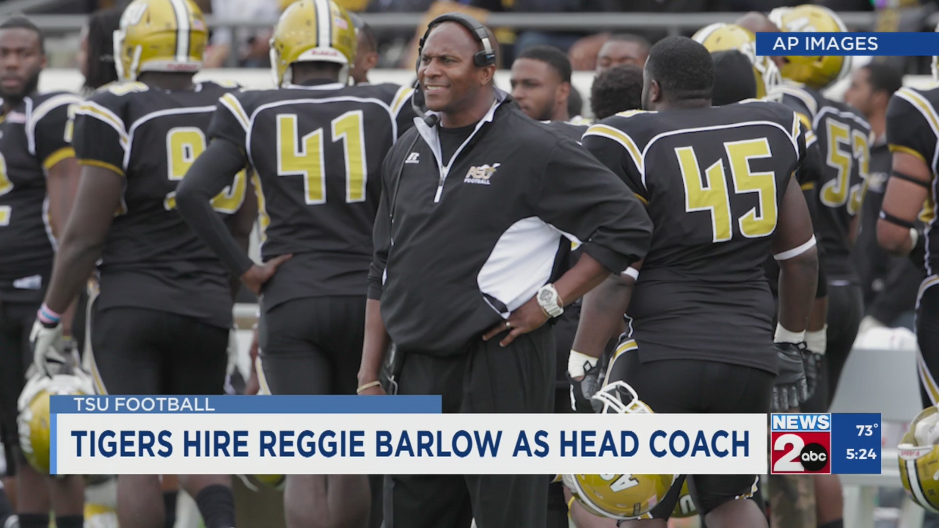 Reggie Barlow named TSU head football coach, image size:1920x1080