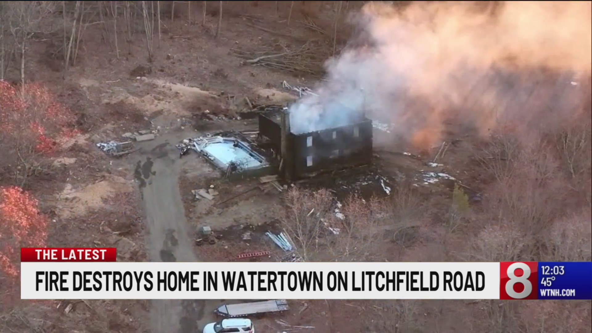 Crews battle structure fire in Watertown – WTNH.com