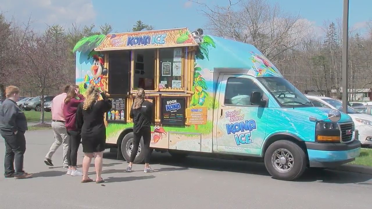 Kona Ice offered free treats for Tax Day NEWS10 ABC