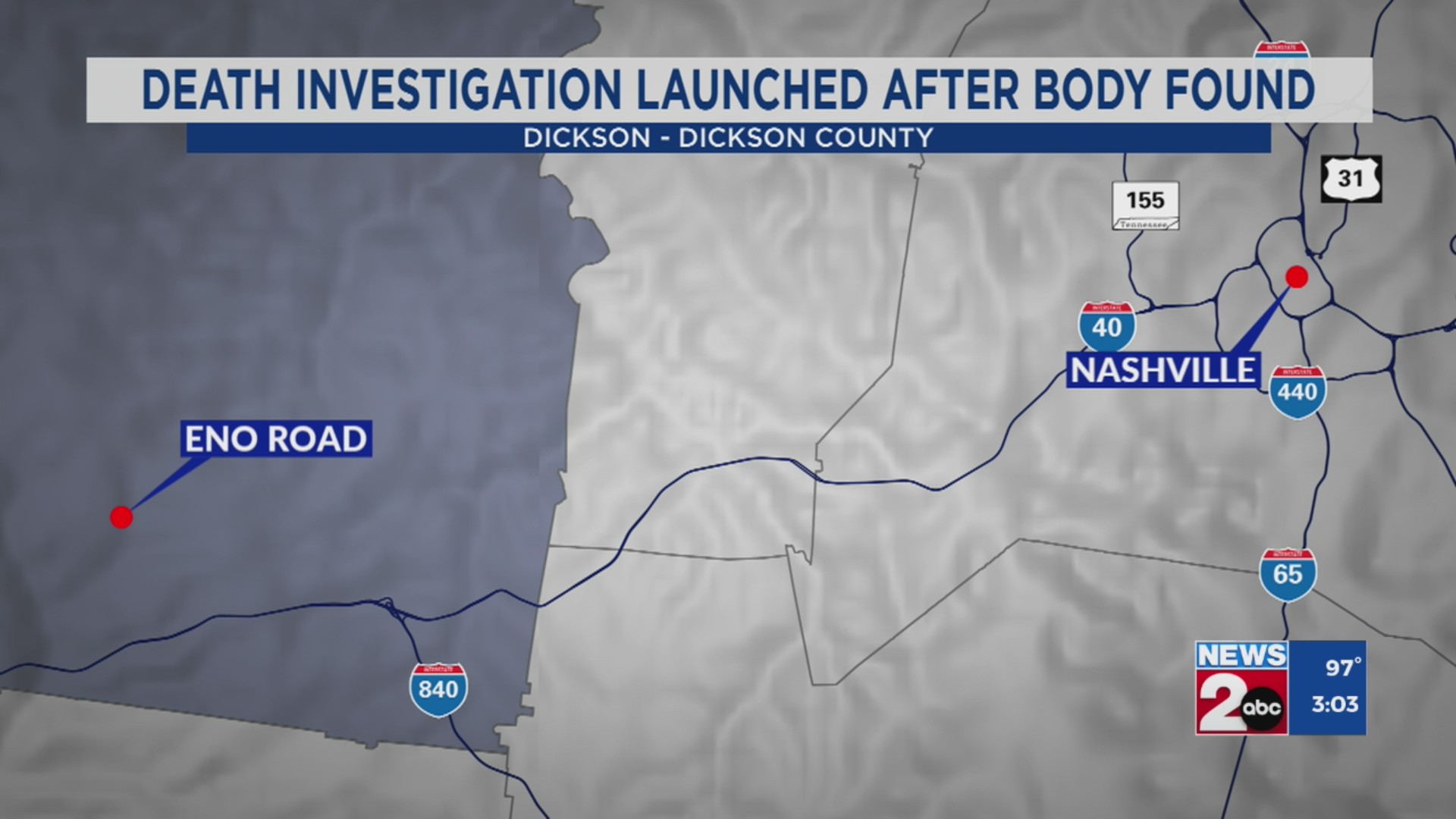Death investigation underway in Dickson County, TN – WKRN News 2