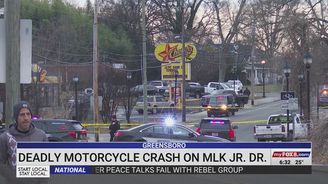 Man on motorcycle dies after being struck by car on Martin Luther King ...