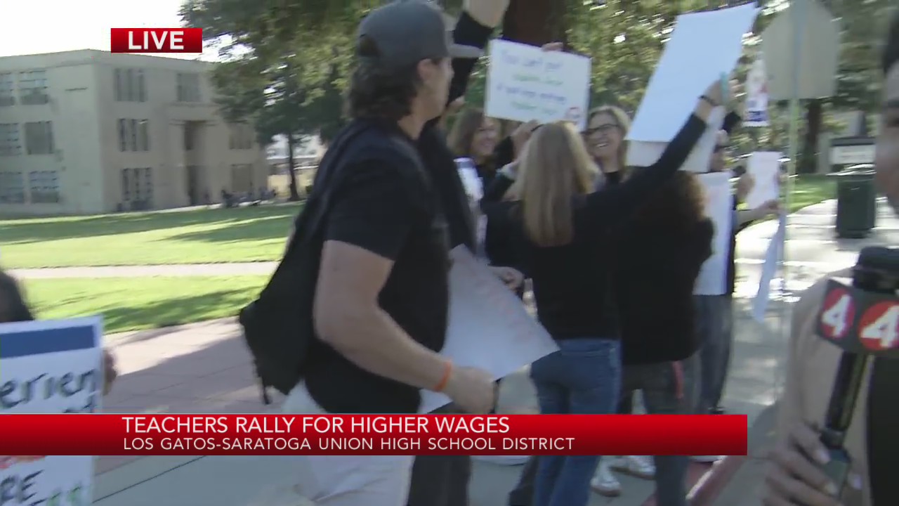 South Bay teachers rally for higher wages – KRON4