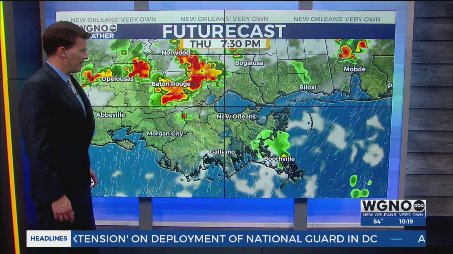 Locally heavy downpours with storms through the weekend – WGNO