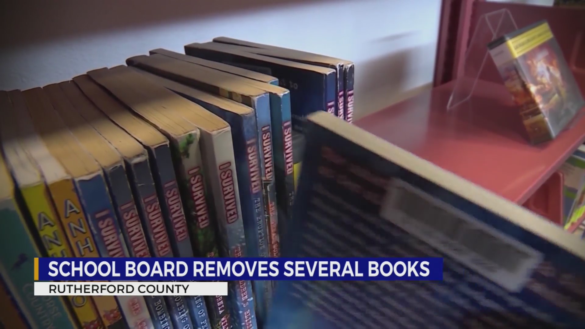Rutherford County School board removes several books WKRN News 2