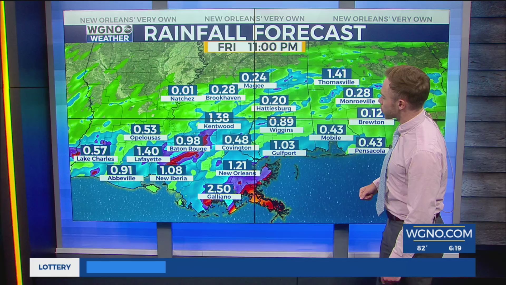 Another round of rain and storms arrive Friday. – WGNO