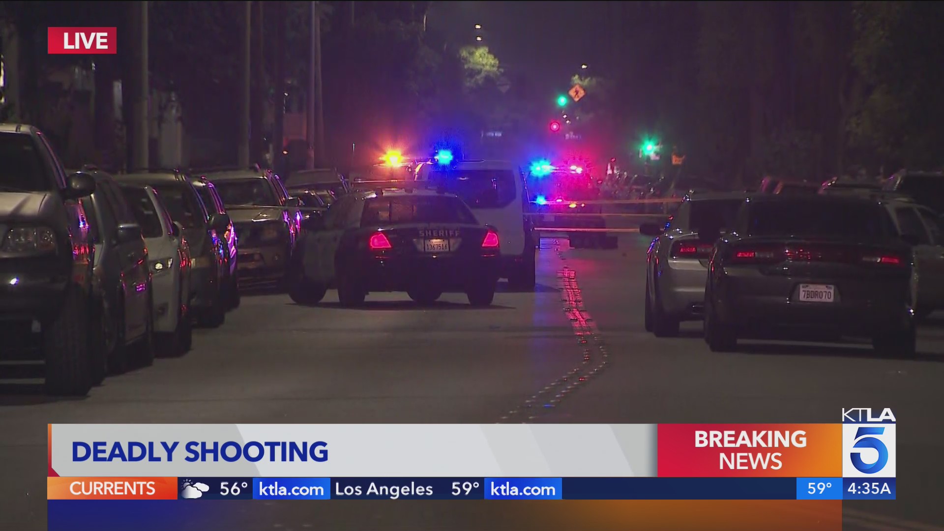 Early-morning shooting in L.A. County leaves 1 dead, 1 hospitalized – KTLA