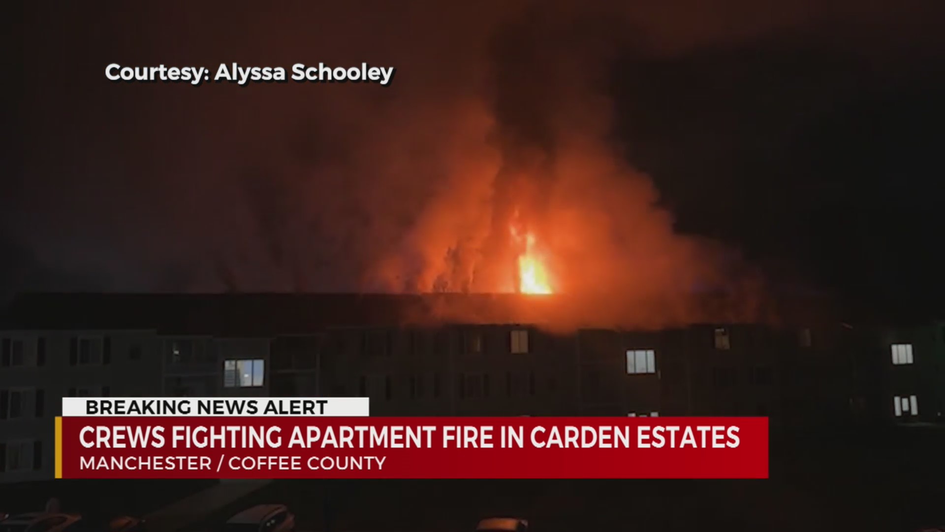 Manchester apartment complex damaged in fire – WKRN News 2