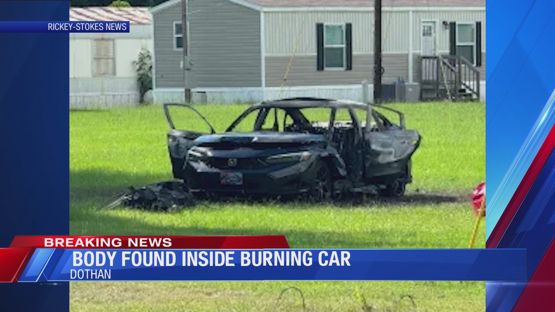 Body found inside burning vehicle off busy Dothan road – WDHN – wdhn.com