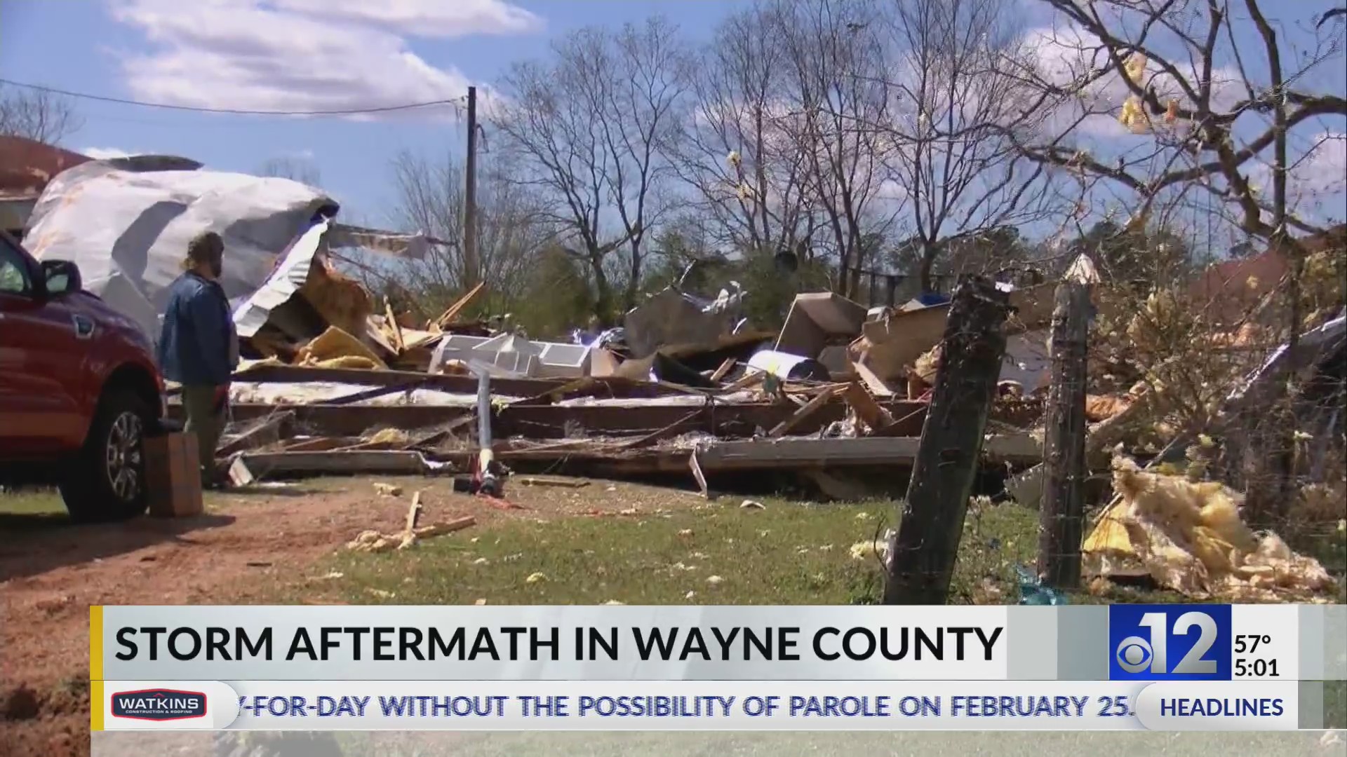 Severe weather in Wayne County causes damage, injuries – WJTV
