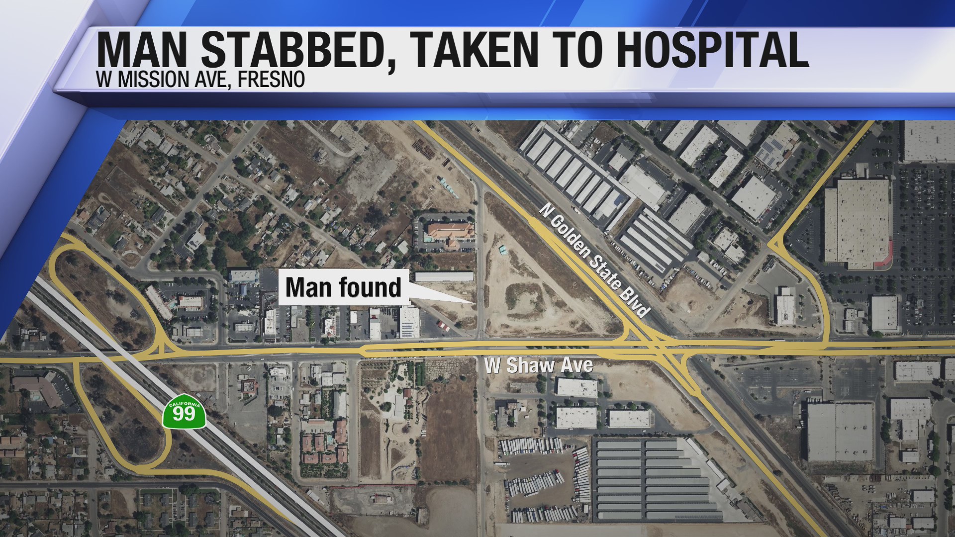 Man hospitalized after being stabbed in northwest Fresno – CBS47 and ...