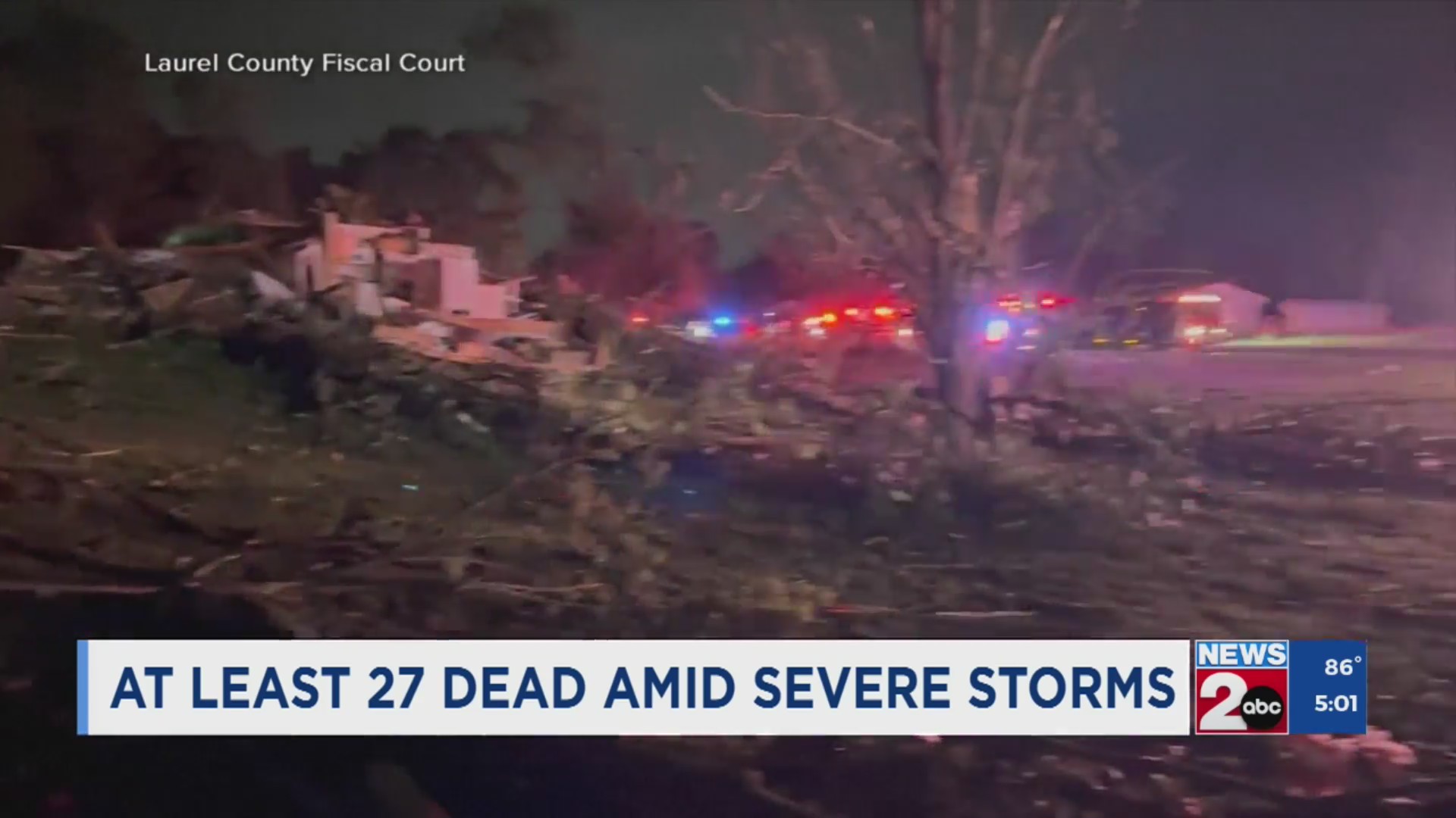 Severe weather leaves at least 27 dead, including 18 in Kentucky – WKRN ...