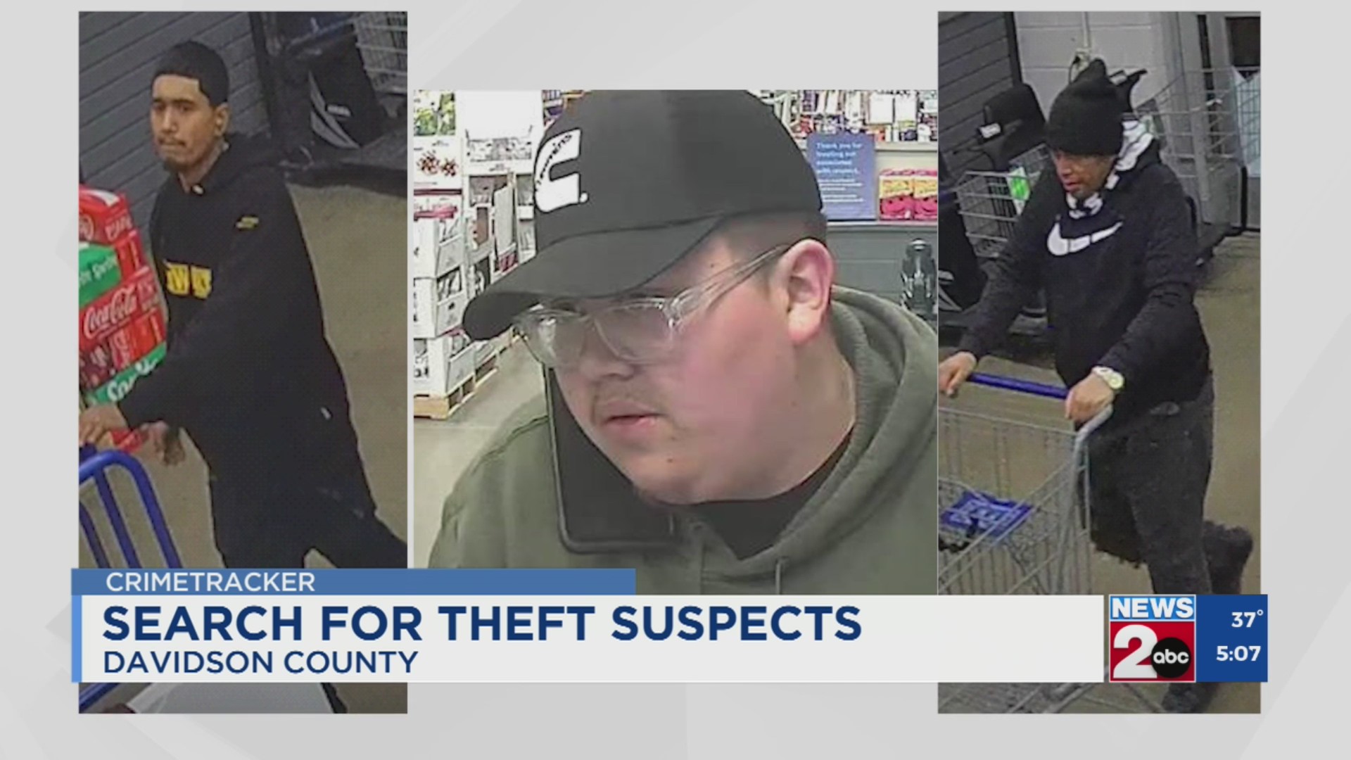 MNPD searching for theft suspects – WKRN News 2