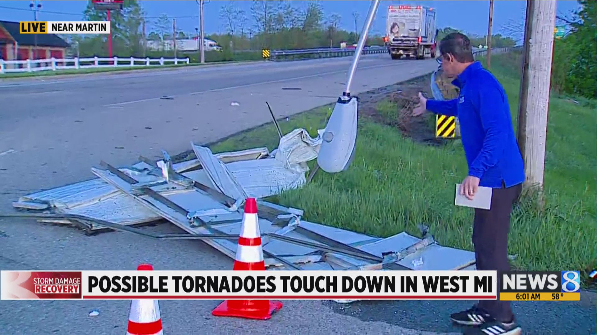 Clean up begins after strong storms rip through West Michigan – WLNS 6 News