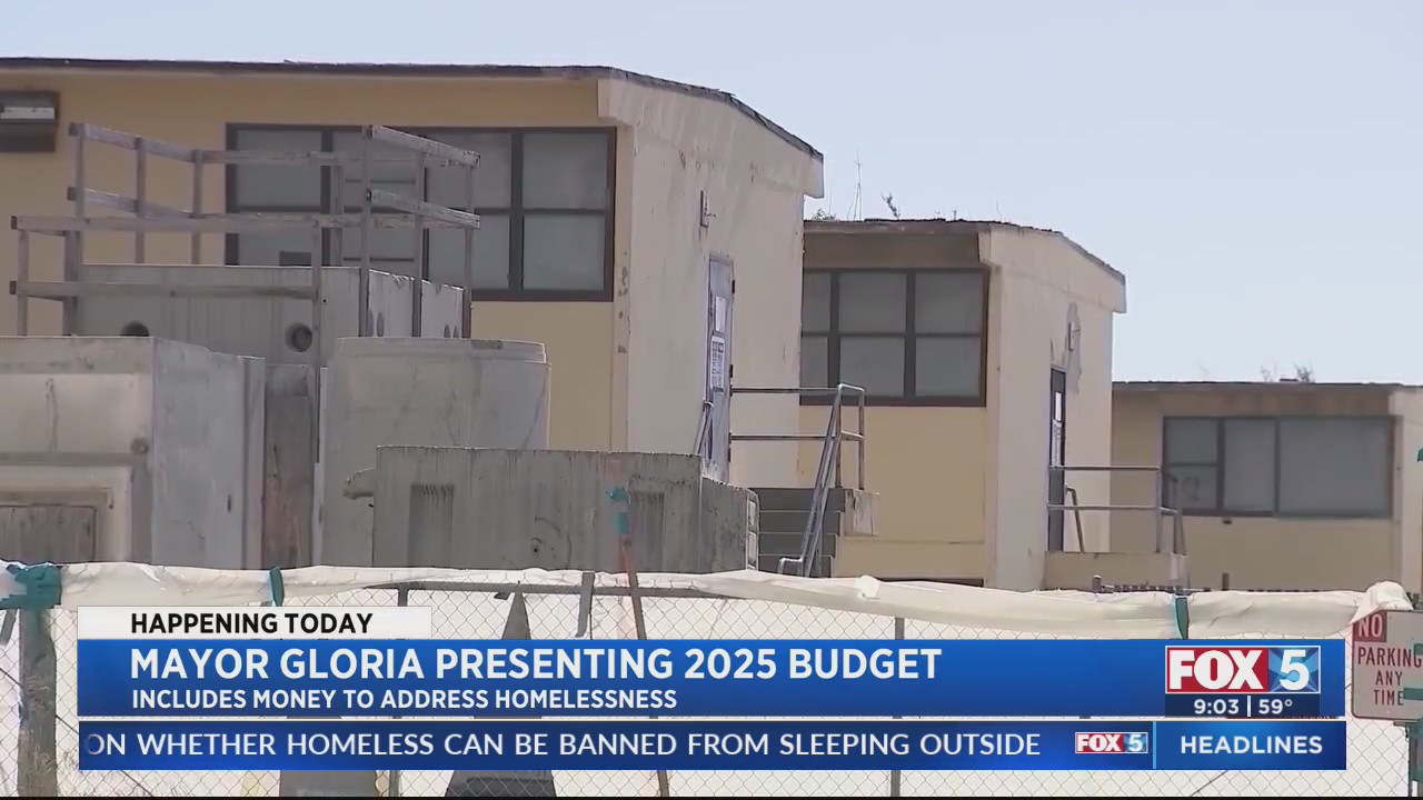 Mayor Gloria presenting 2025 budget – FOX 5 San Diego & KUSI News
