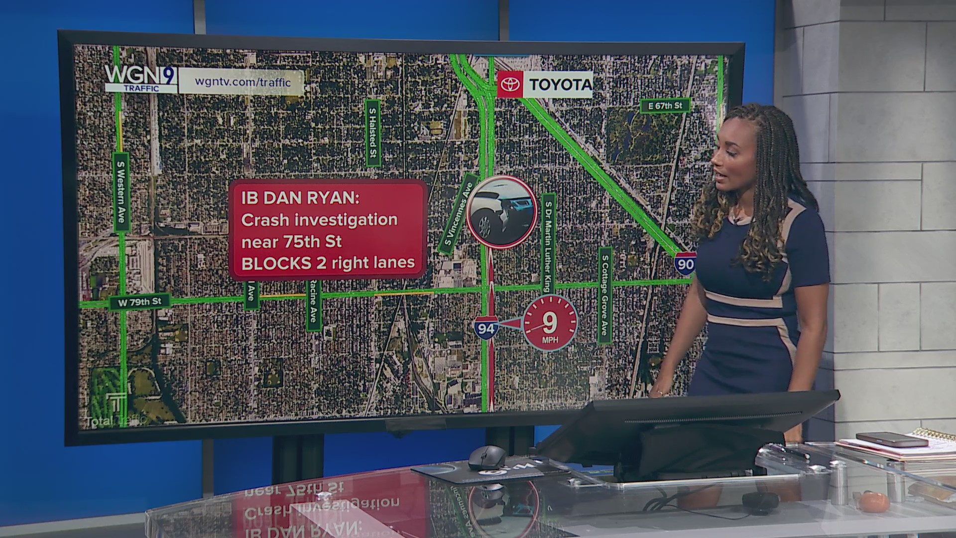 Multiple lanes closed on inbound Dan Ryan Expressway after fatal crash ...