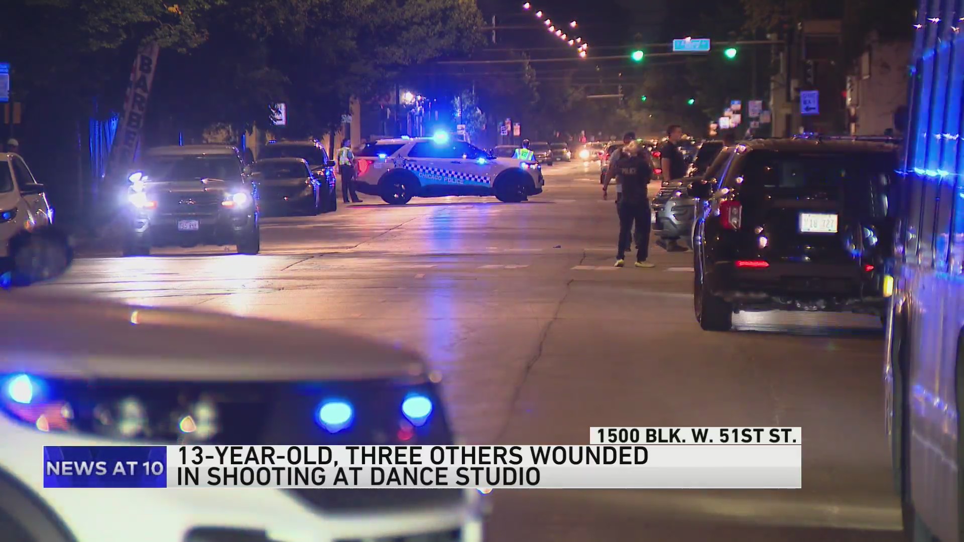 4 injured in shooting at Back of the Yards dance studio – WGN-TV