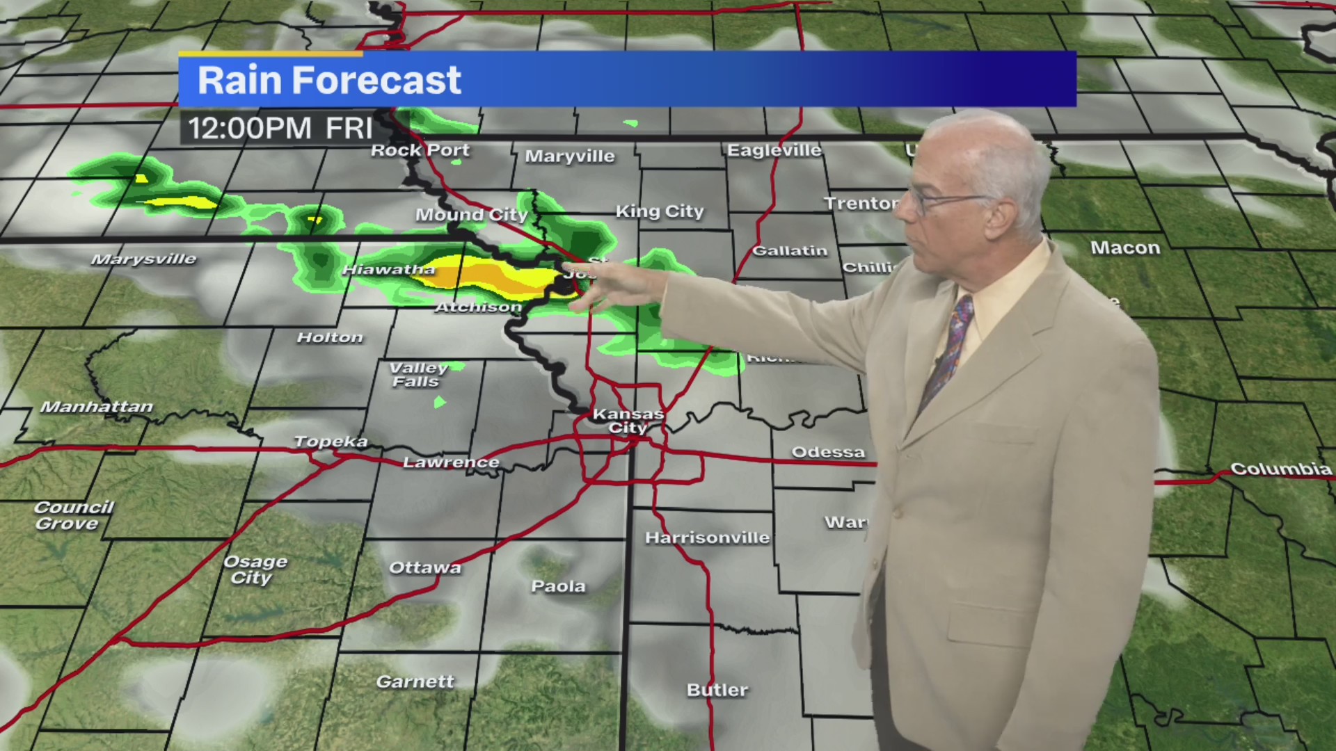 Thursday night forecast FOX 4 Kansas City WDAFTV News, Weather, Sports