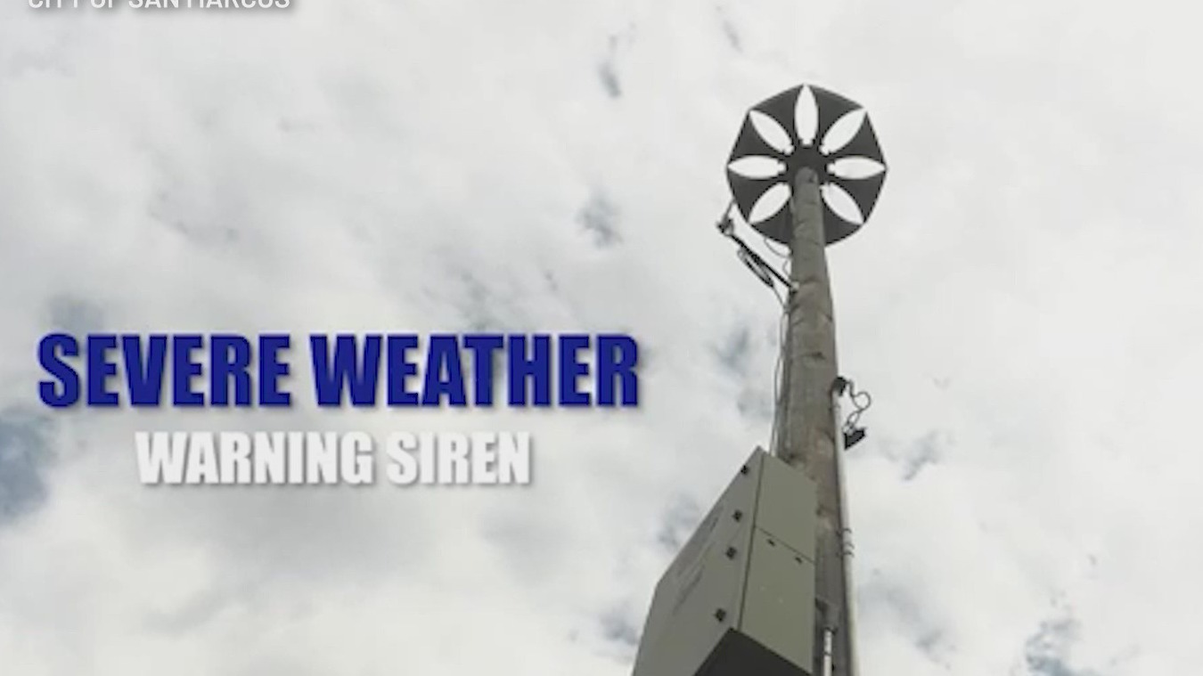 San Marcos’ outdoor warning sirens nearly operational – KXAN Austin