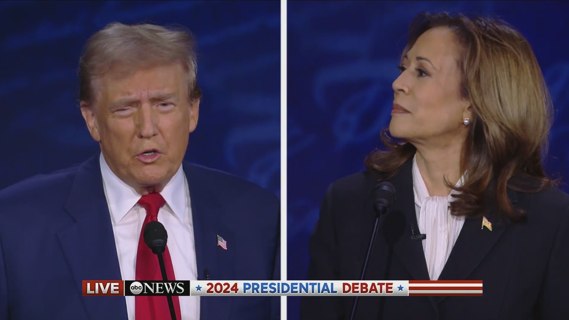 Harris and Trump detail their starkly different visions in a tense ...