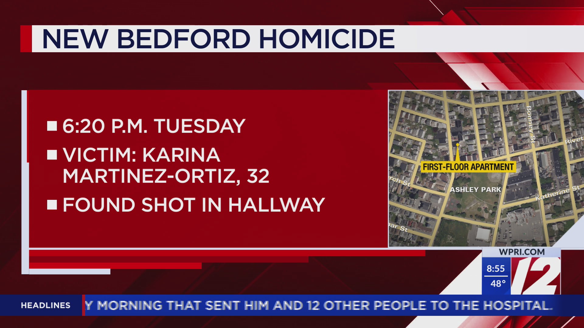 Woman killed in New Bedford shooting – WPRI.com