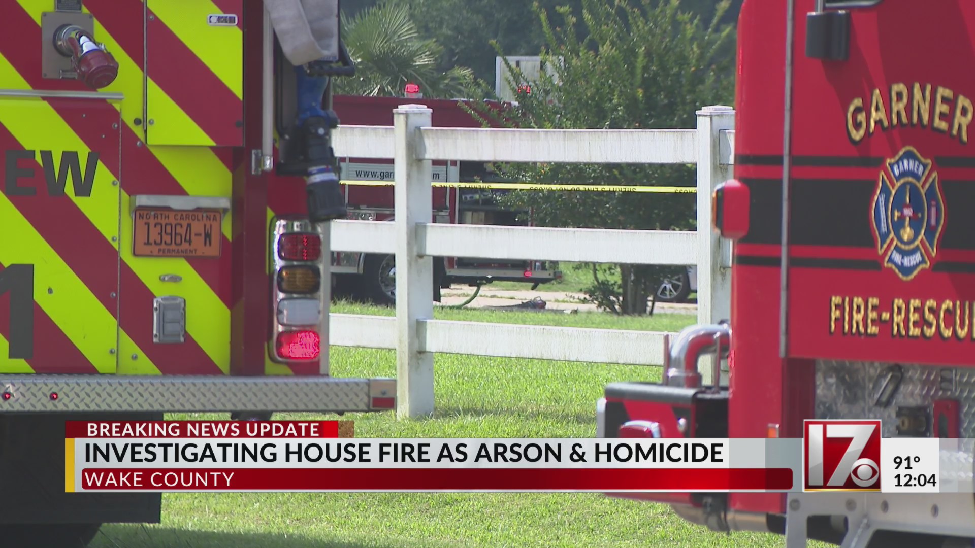 Deadly Wake County house fire investigated as arson and homicide ...