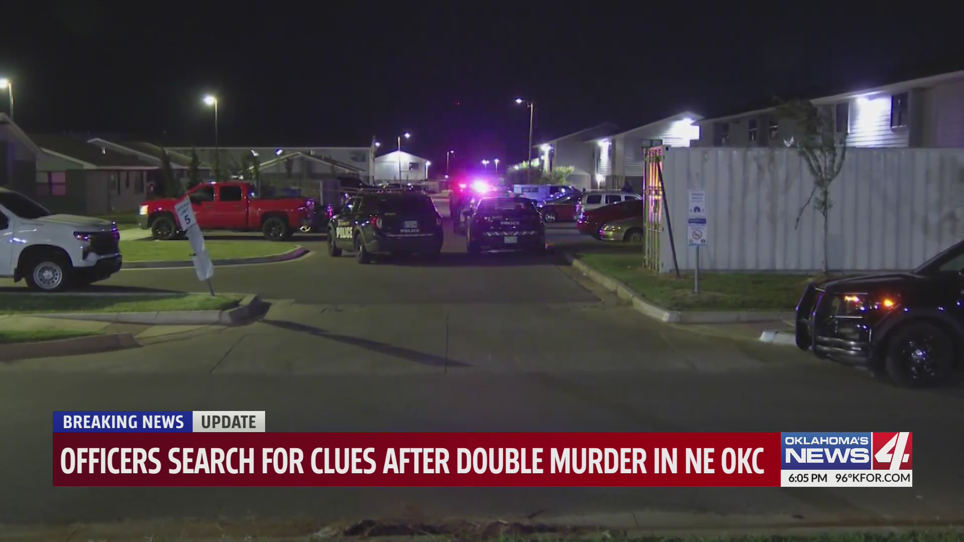 Officers search for clues after double murder in NE OKC – KFOR.com ...