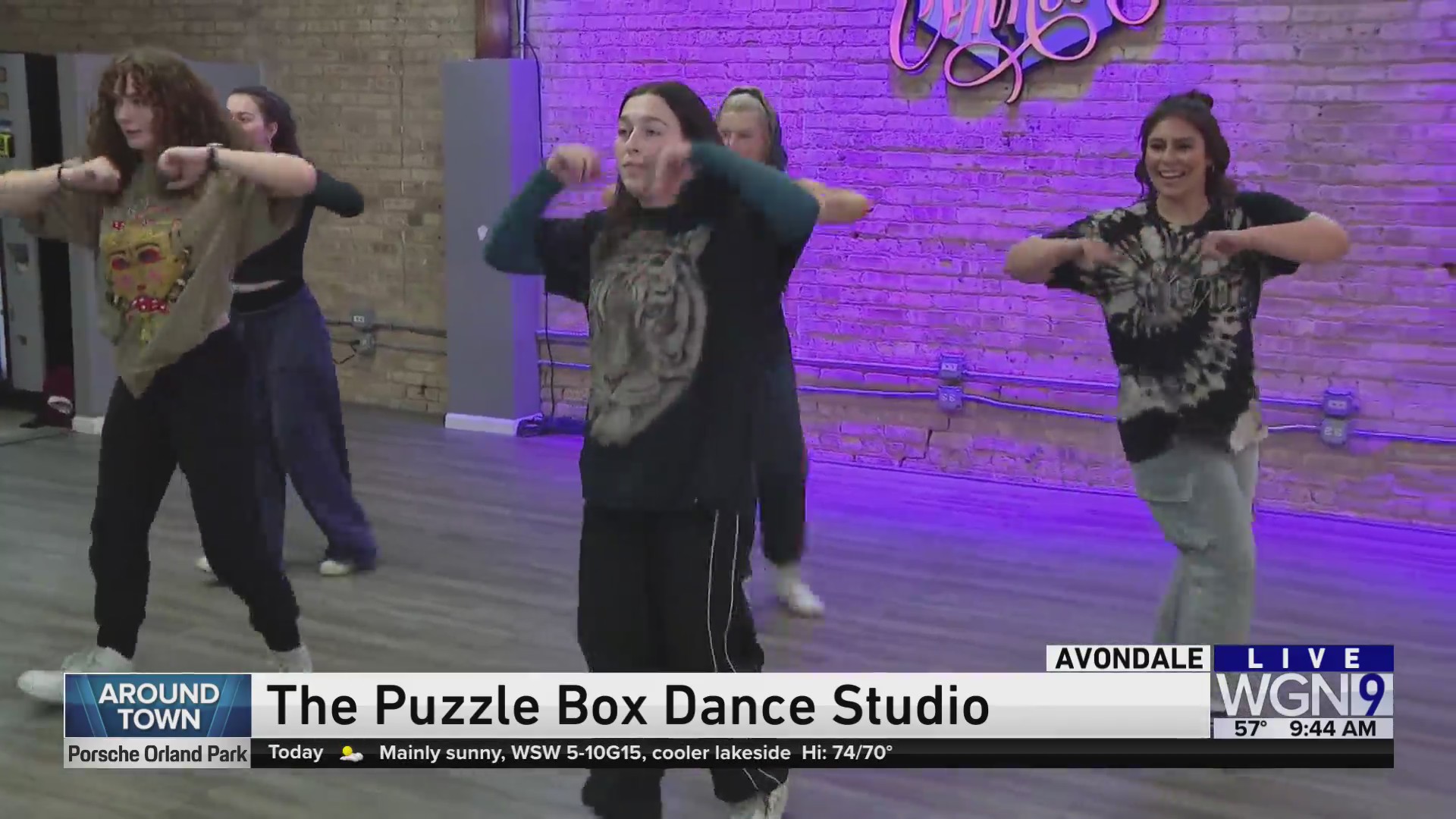 Around Town The Puzzle Box Dance Studio WGNTV