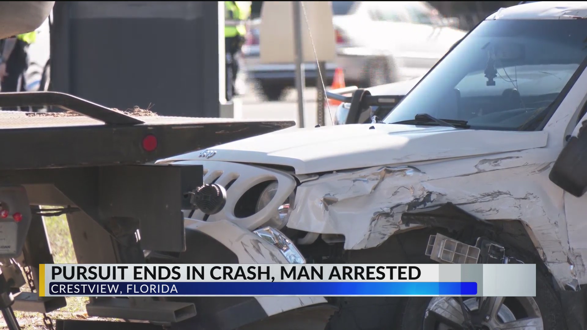 High-speed chase ends in crash near Crestview school – WKRG News 5