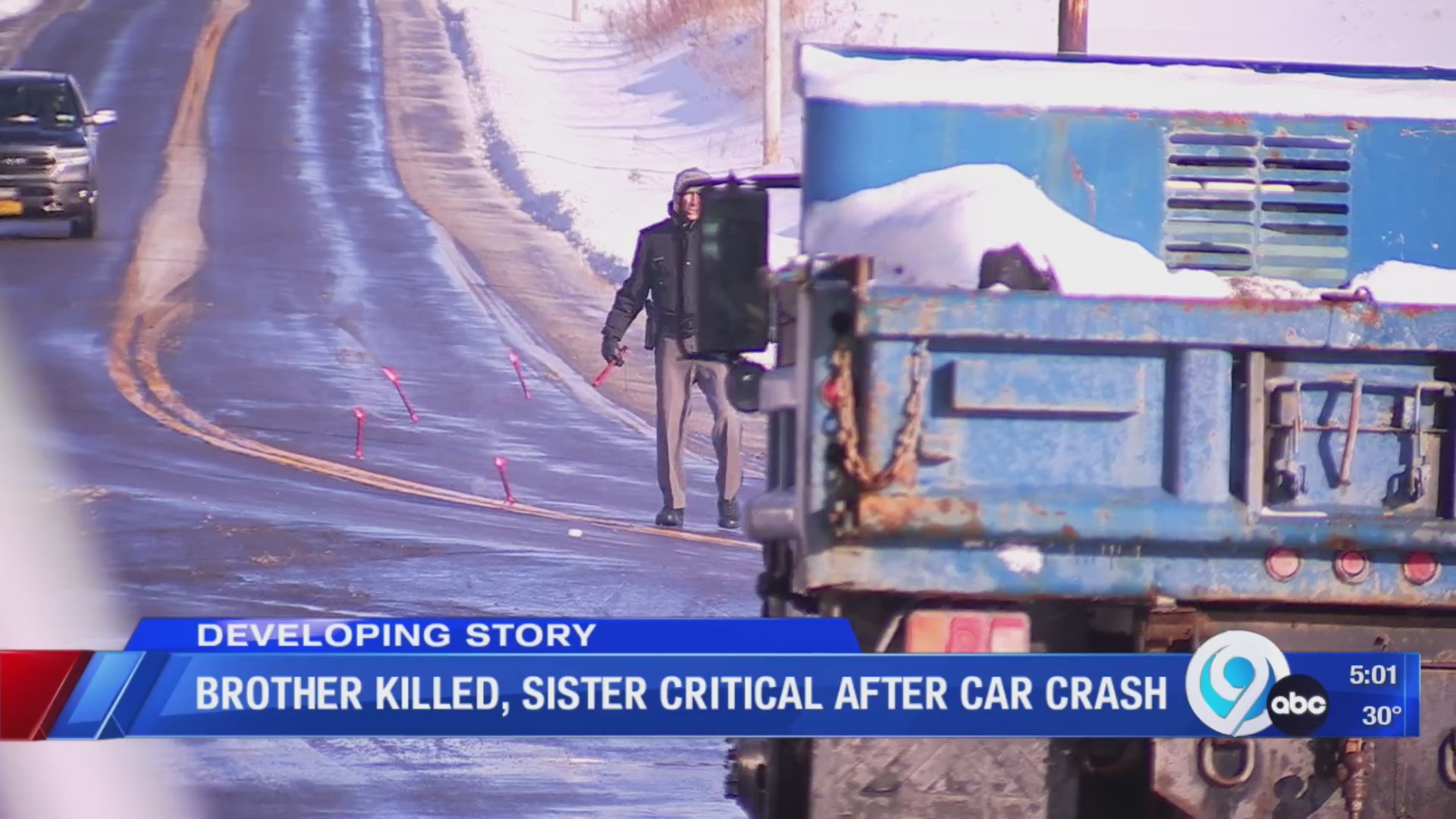 Brother killed, sister critical after car crash – WSYR