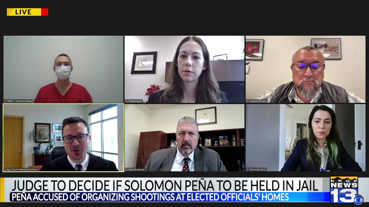 Raw Video Judge orders Solomon Peña to be held in jail through trial