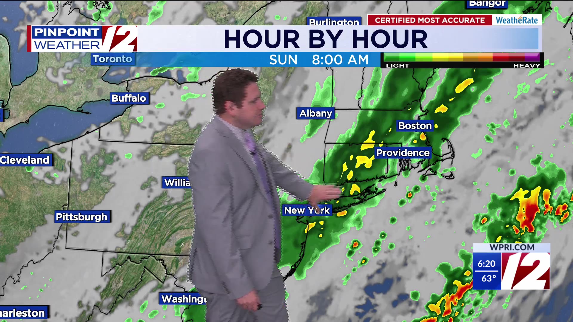 WPRI 12 Weather Forecast 9/7/25: Showers, Much Cooler Today; Dry and ...