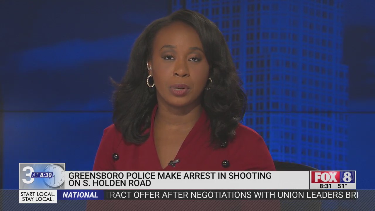 Man charged in shooting on Holden Road in Greensboro – FOX8 WGHP
