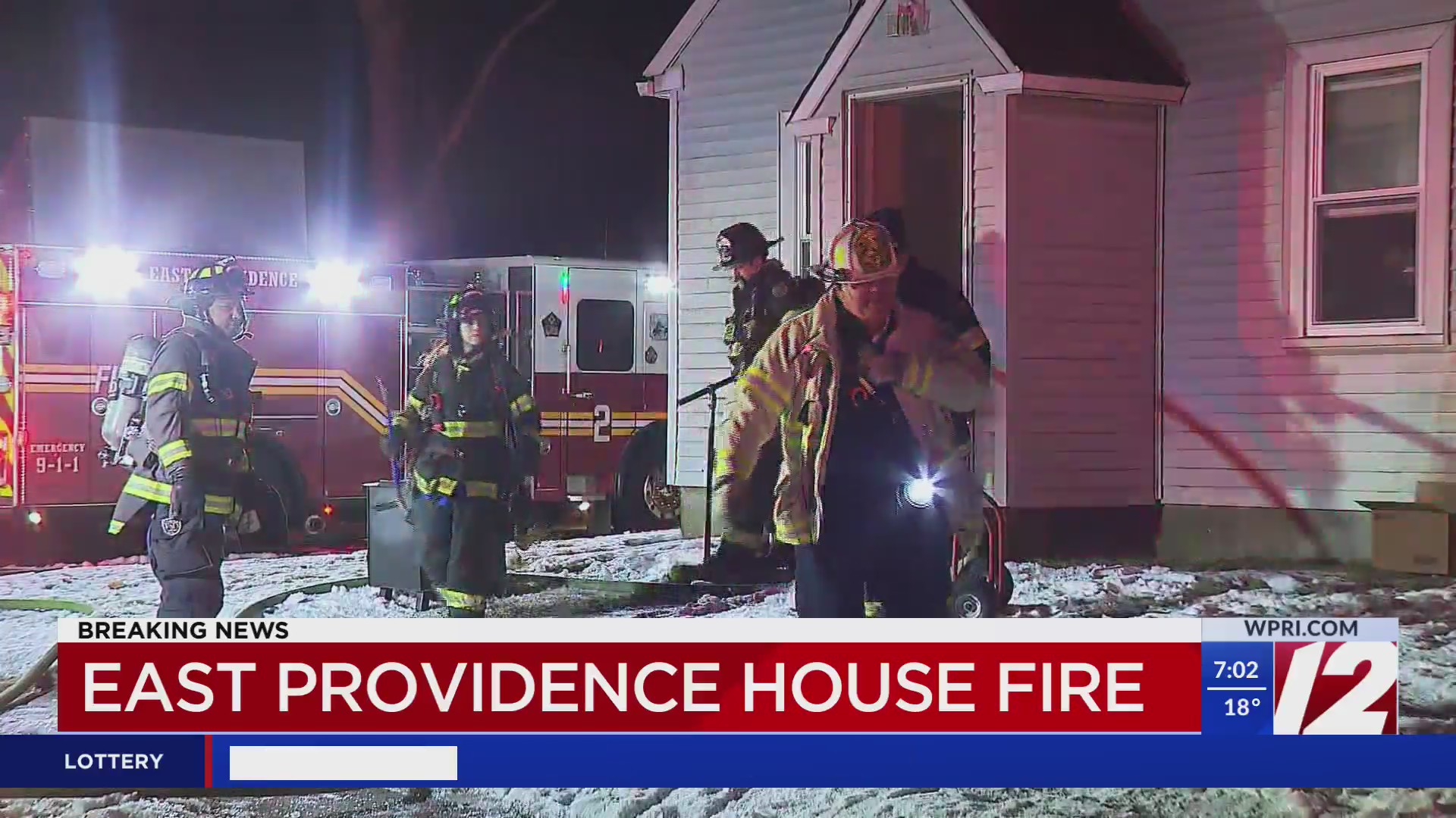 Crews knock down fire at home in East Providence – WPRI.com