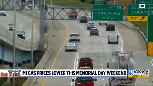Michigan gas prices lower this Memorial Day Weekend – WOODTV.com