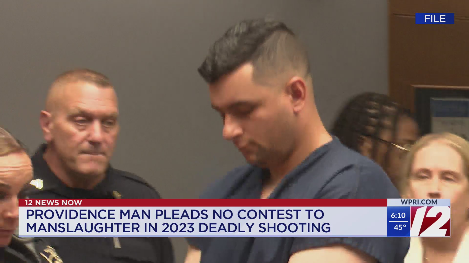 Providence man takes plea deal in deadly 2023 shooting – WPRI.com