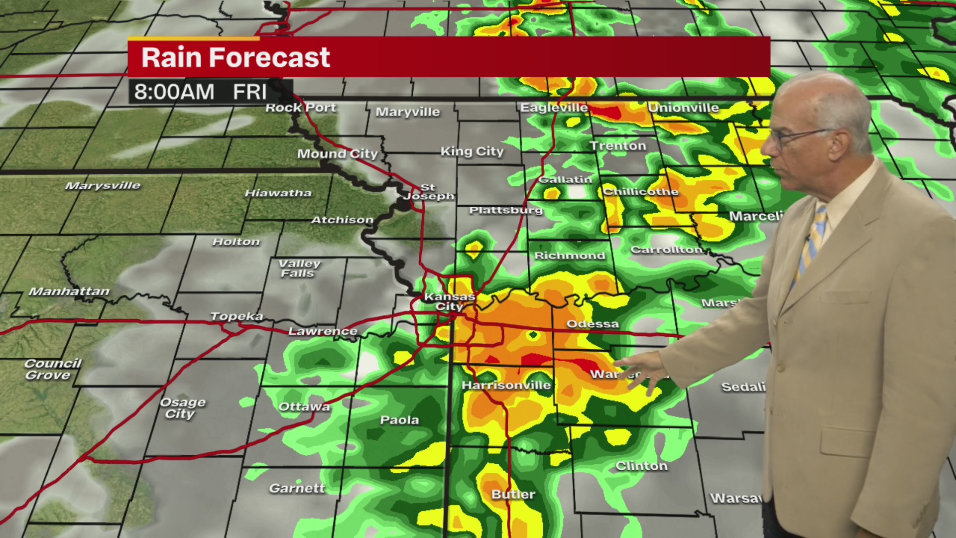 Thursday night forecast – FOX 4 Kansas City WDAF-TV | News, Weather, Sports