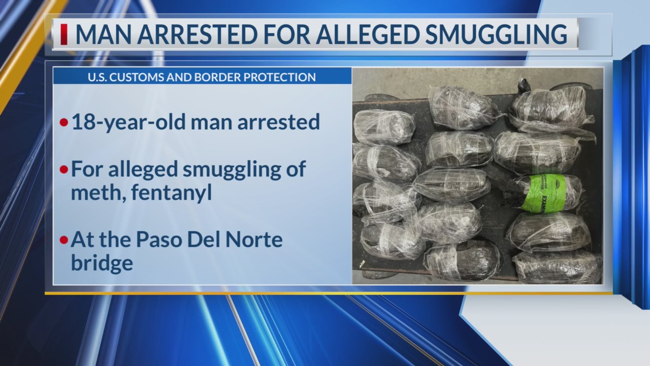 Man arrested for alleged smuggling of meth, fentanyl – BorderReport
