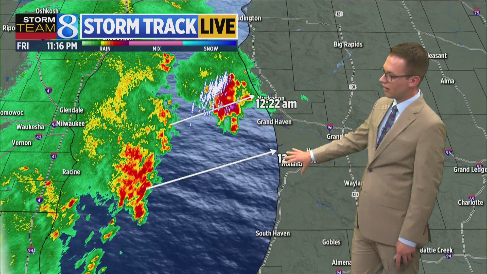 Storm Team 8 Forecast, 11 p.m., 071125 – WOODTV.com
