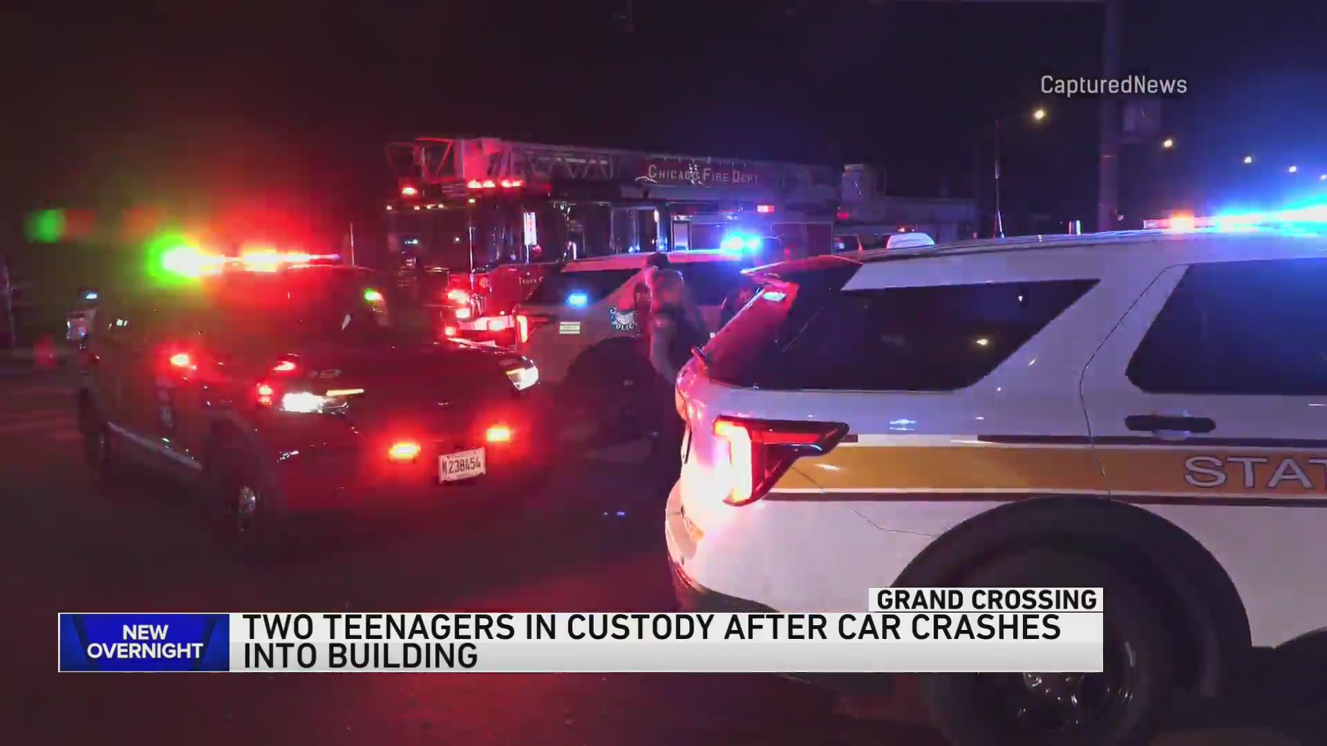 2 teens in custody after vehicle crashes into South Side convenience ...