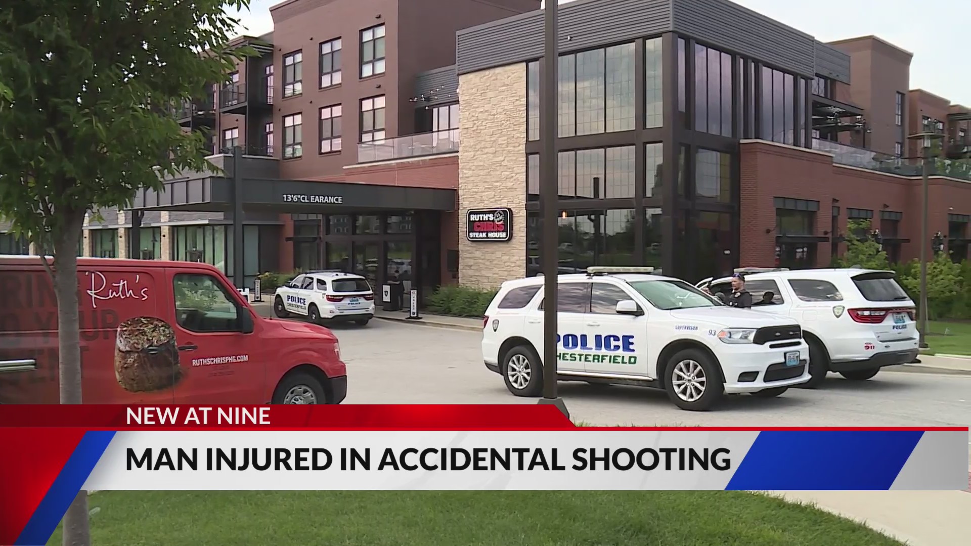 Man injured in accidental shooting at Chesterfield Steak House – FOX 2