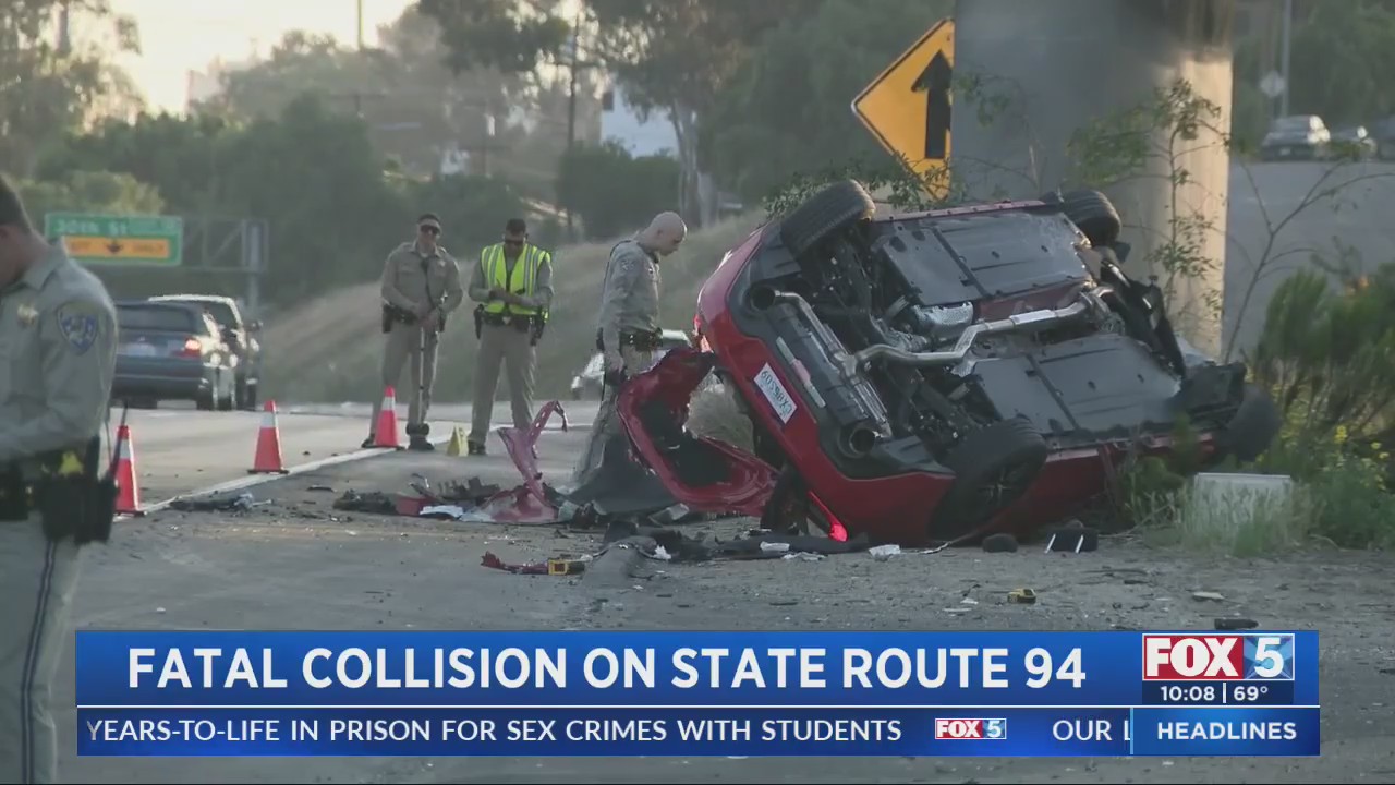 Fatal rollover crash on SR-94 backs up traffic in City of San Diego ...