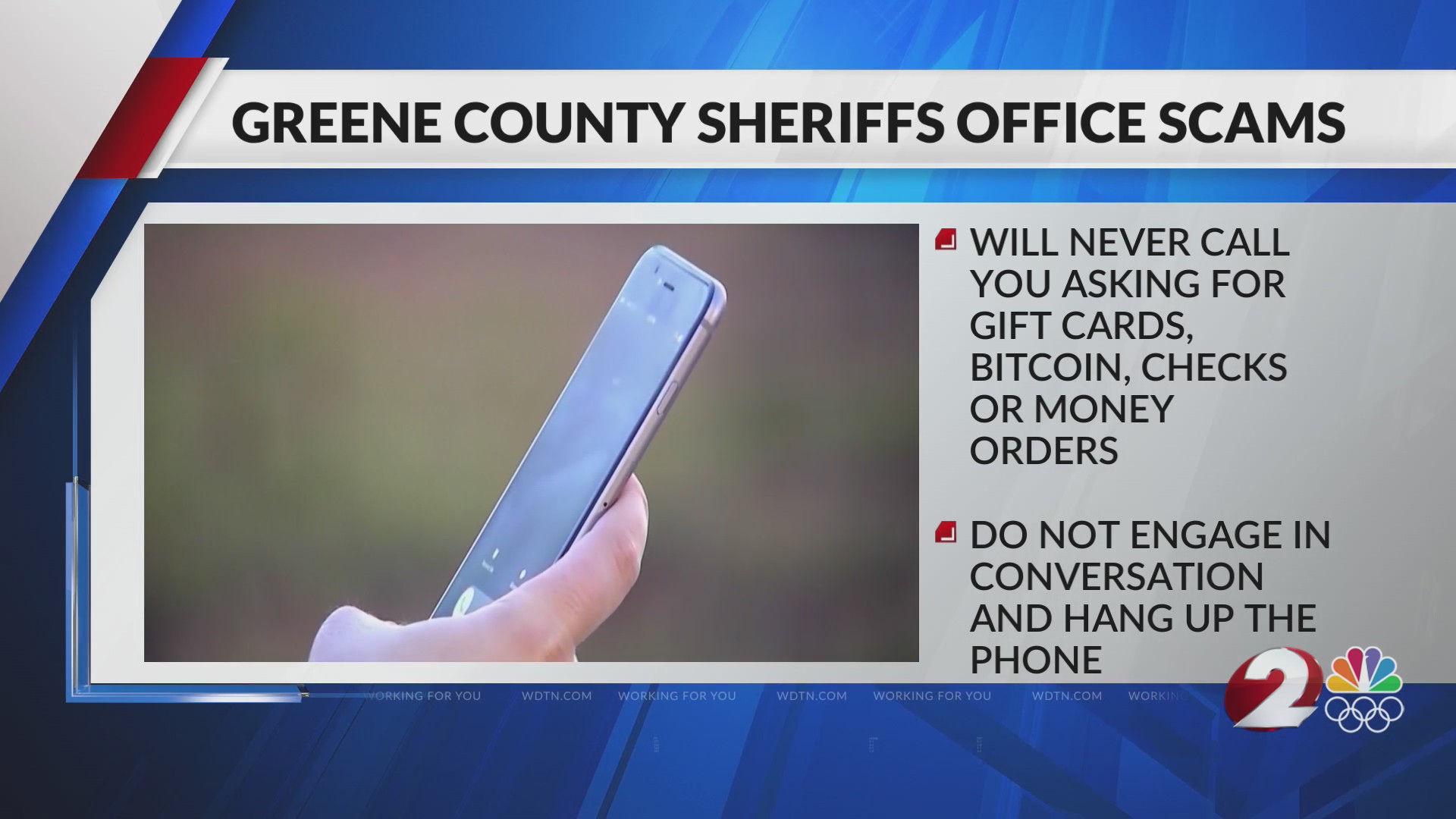 Greene County Sheriff’s Office warns against scams – WDTN.com