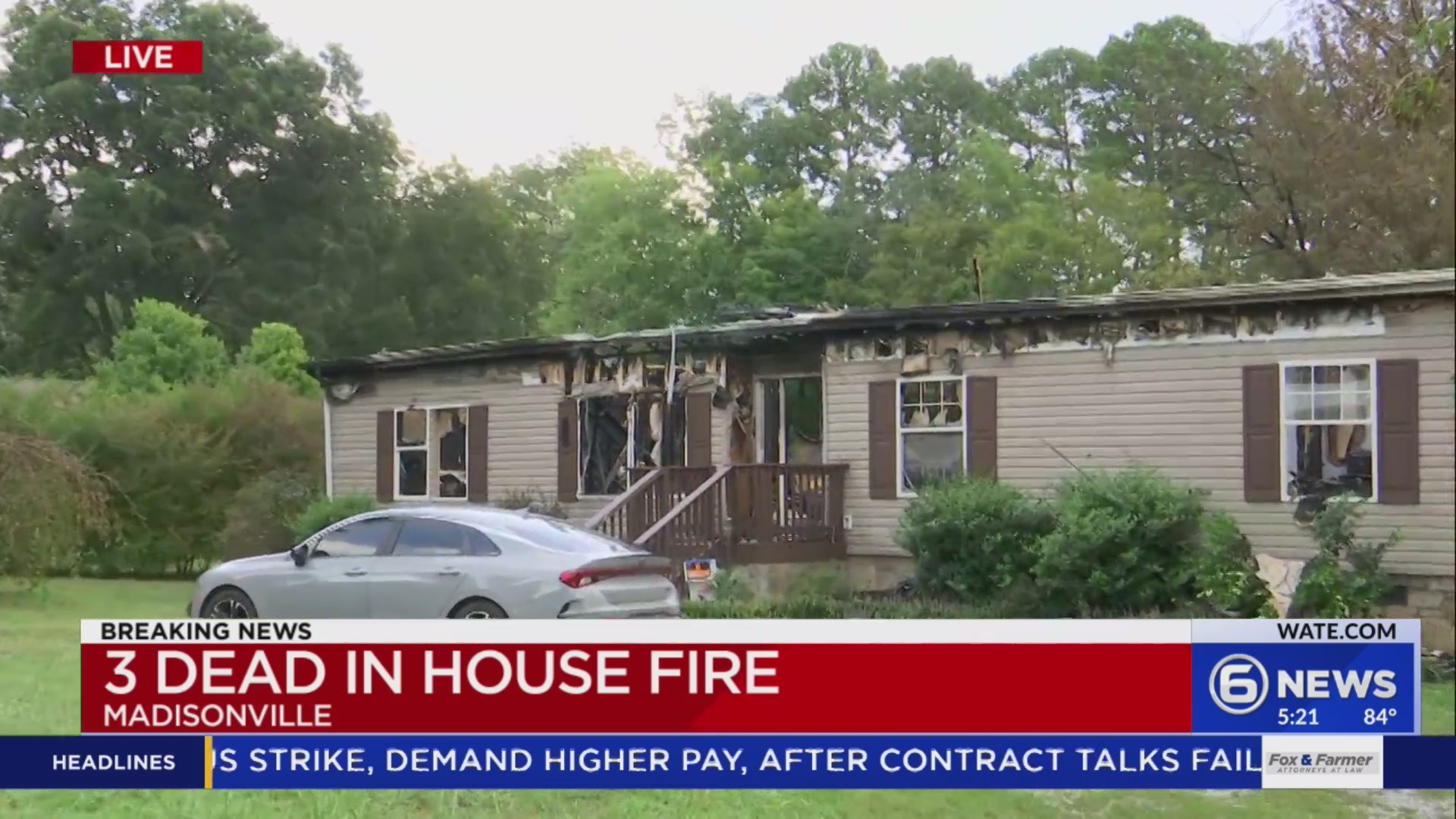 3 Dead in House FIre WATE 6 On Your Side