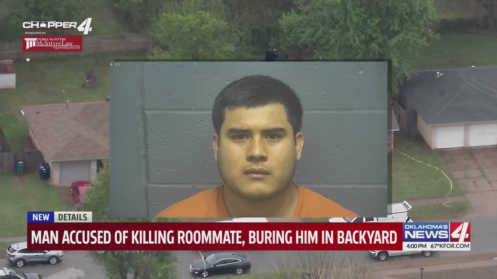 Man accused of killing roommate, burning him in backyard – KFOR.com ...