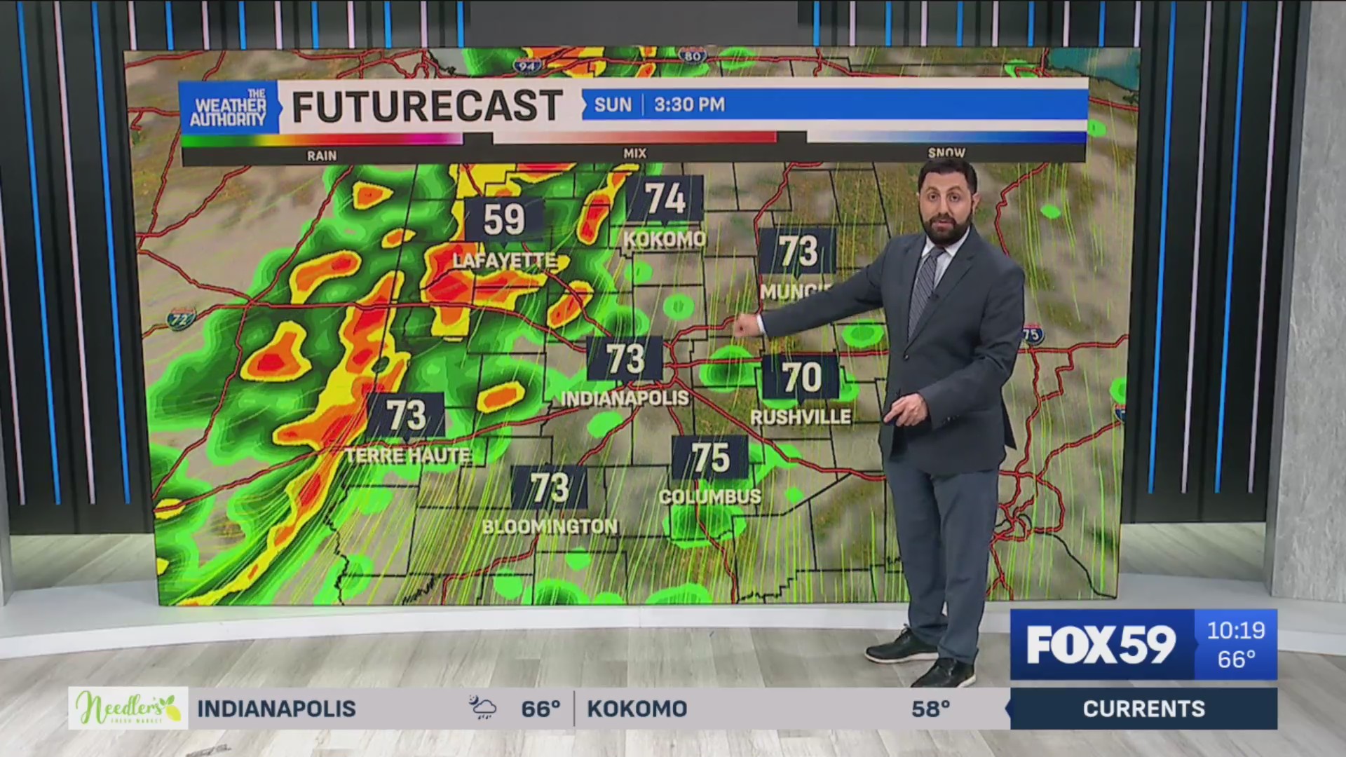 Tracking severe storms Sunday in Central Indiana – Fox 59