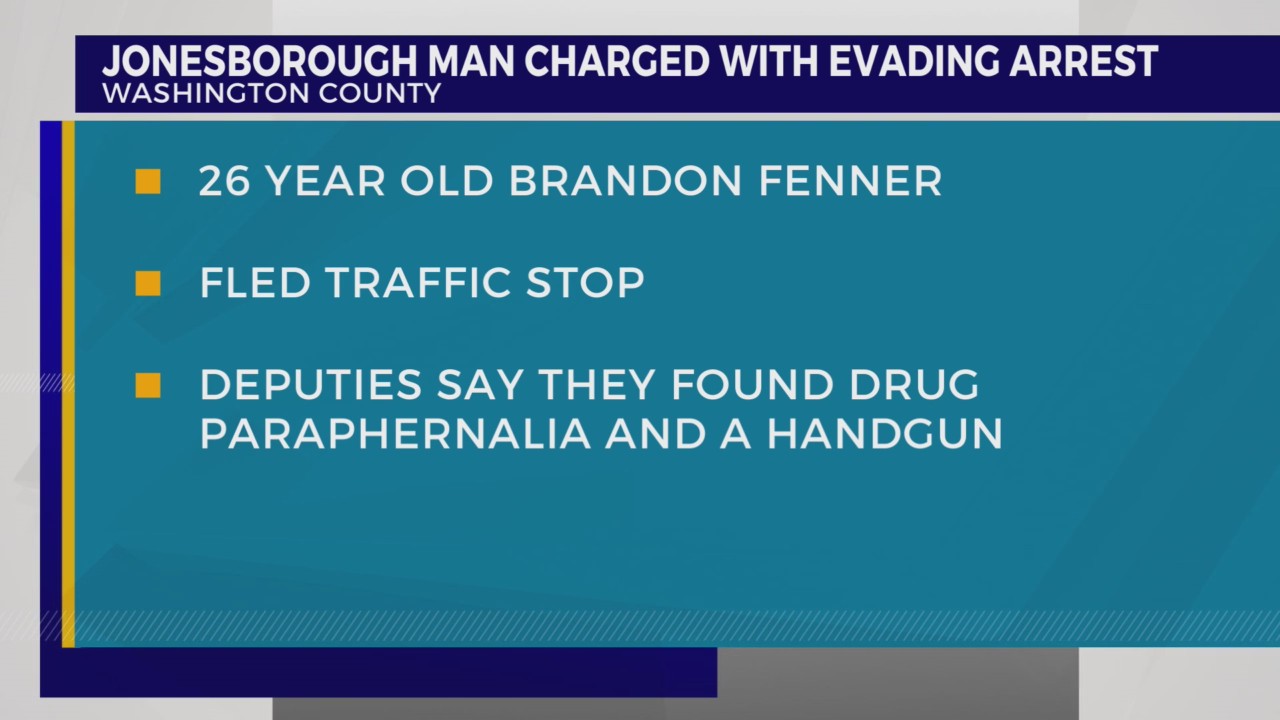 Man arrested after allegedly evading police in Jonesborough – WJHL ...