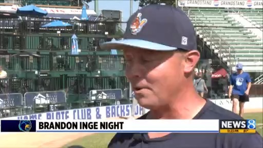 Brandon Inge Night in Kalamazoo – KTLA