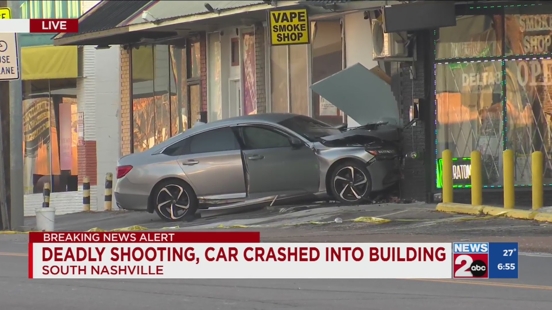 Deadly shooting investigation underway after crash in South Nashville ...