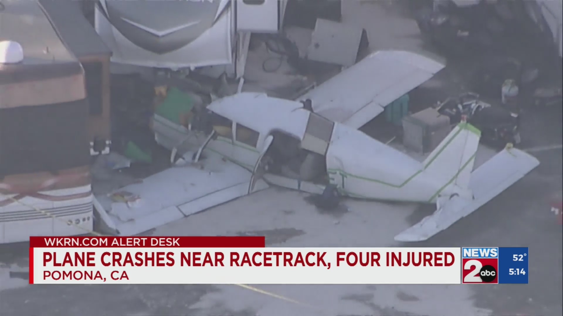 4 injured after plane crash in California – WKRN News 2